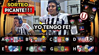 COPA LIBERTADORES 2024  SORTEO FASE DE GRUPOS  reaccion copalibertadores alianzalima [upl. by Liebermann321]