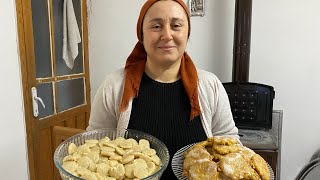 Eski usul SARIMSAKLI BANİK ve YUMURTALI BANİK köftesi👩🏻‍🍳🧿🥹 [upl. by Nho]