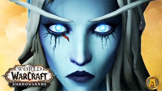 Sylvanas Windrunners Story All Cinematics in ORDER WoW Dragonflight [upl. by Sairacaz]