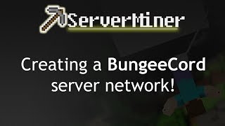 How to create a BungeeCord server network [upl. by Oirtemed]