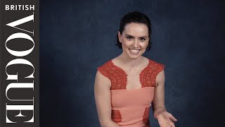 Daisy Ridley On The First Time She Held A Lightsaber  My Firsts  Episode 8  British Vogue [upl. by Ahseenal]