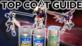 CCTip 7มือใหม่มาพ่นเคลียร์ให้กันพลากันครับGunpla Top coating for Beginner [upl. by Airamasor]