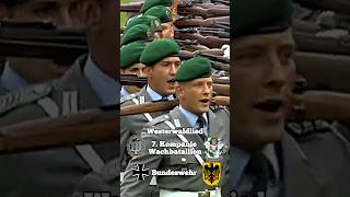 Bundeswehr singt das Westerwaldlied🦅🇩🇪wachbataillon militär soldaten marsch tradition garde [upl. by Ernald]