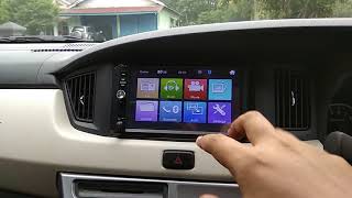 Review Head Unit tanpa Merk tapi ada tipe 7012B Part 2 [upl. by Rai450]