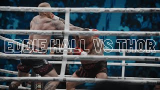 3 KNOCKDOWNS  EDDIE HALL vs THOR  UNSEEN FOOTAGE [upl. by Etnod702]