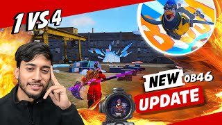 Update is Just OP Solo Vs Squad Gameplay with New Gadgets  Free Fire Max [upl. by Cobby]