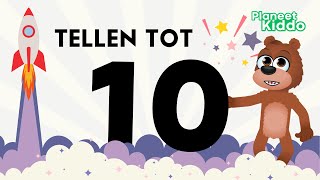 Leren Tellen Van 1 Tot 10 • Cijfers Leren • Leerzame Kinderfilmpjes • Count From 1 to 10 in Dutch [upl. by Lertsek787]