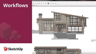 SketchUp for Construction Documentation Layout Elevation Template [upl. by Ttennaj]