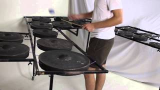 Tuned Thai Chromatic Gongs [upl. by Kcirdet132]