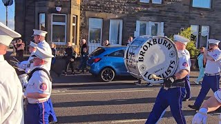 Broxburn Loyalist Flute Band 2024 [upl. by Eioj]