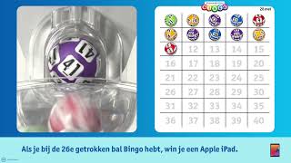 VriendenLoterij Bingo uitslag 28 mei [upl. by Brana]