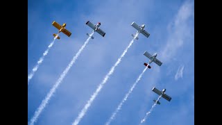 RV formation Rvators Denmark Roskilde Airshow 2019 [upl. by Culbertson]