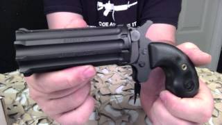 Cobray Derringer Pepperbox 10 Shot 22Mag Pistol Overview  Texas Gun Blog [upl. by Noissap]