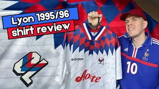 UNBOXING Adidas Lyon 199596 Bringback Shirt  Review of Olympique Lyonnais Throwback🇫🇷 [upl. by Kaila12]