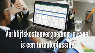 Verblijfskostenvergoeding in Excel  urenregistratie en vergoedingen berekenen [upl. by Keir]