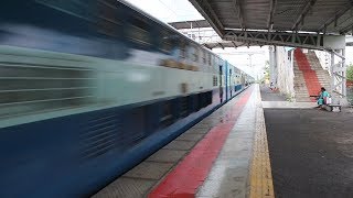 Only Double Decker Fast Passenger of Indian Railways  Valsad Mumbai Fast Passenger [upl. by Eisdnil]