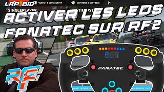 TUTO  Activer les LEDS Fanatec dans rFactor 2 [upl. by Jamin162]