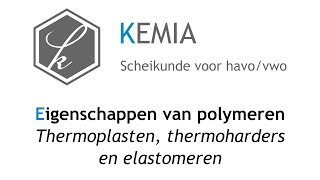 Eigenschappen van polymeren Thermoplasten thermoharders en elastomeren [upl. by Akeimat686]