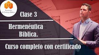 Curso de hermenéutica El textos y sus contextos [upl. by Nayrbo121]