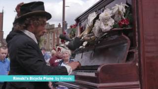 Stockton International Riverside Festival 2016  Rimski Bicycle Piano [upl. by Lavery]