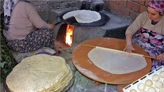 Traditional Yufka Bread Recipe And Gozleme Borek Varieties [upl. by Yerrok]