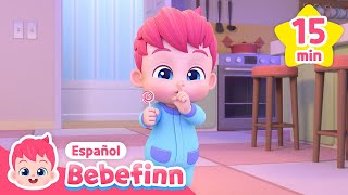 Finn ¿estás comiendo dulce  Johny Johny Sí Papá  Canciones Infantiles  Bebefinn en español [upl. by Pascal298]