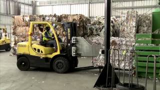 Waste Management SingleStream Recycling Take a tour of our Philadelphia MRF [upl. by Fletch741]