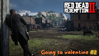 Going to valentine with gang  rdr2  GamerzGem  Part2 [upl. by Mickie]