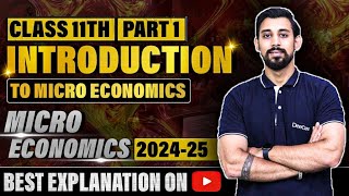 Introduction to Microeconomics  Chapter 1  Part 1  Microeconomics [upl. by Stover]