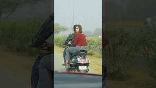 Car Horn Baja Kar Ched Raha Tha Ladki ytshorts viralvideo socialimpact bravgirl [upl. by Aplihs556]