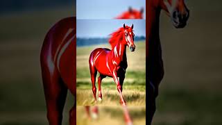 Red Horse beautiful Horse redhorse horse red place [upl. by Madian]