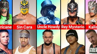 30 WWE Wrestlers With amp Without Mask in Real Life [upl. by Cirted]