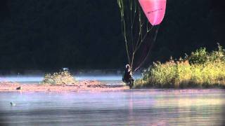 Décrochage en parapente et pilotage siv au lac dAnnecy [upl. by Anerual]