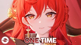 Nightcore  One Time Lyrics [upl. by Earla]