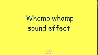 Whomp whomp sound effect [upl. by Sarson]