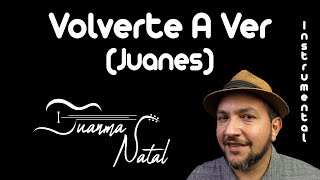 Volverte A Ver Juanes INSTRUMENTAL  Juanma Natal  Guitar  Cover  Lyrics [upl. by Scammon]