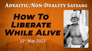 564 Bhagavan Ramana Satsang  How to Liberate while Alive [upl. by Noid471]