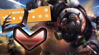 I went undercover as a BRONZE PLAYER in Overwatch LFG [upl. by Gwenny]