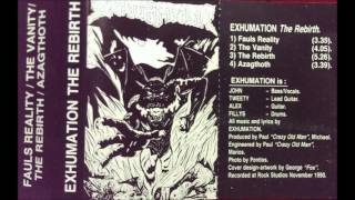 Exhumation  The Rebirth Full Demo 1990 [upl. by Annaed]