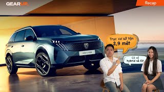 PEUGEOT 5008 2025  trục cơ sở tận 29 mét và chắc là con lâu mới bỏ máy xăng  GearUp Recap 127 [upl. by Allez915]