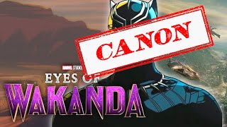 Eyes of Wakanda Update CONFIRMED MCU Canon Marvel Studios Animation News [upl. by Ahsoyek]