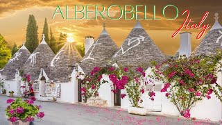 Alberobello 4k Drone Video tour of the Amazing Alberobello Puglia Italy [upl. by Callery698]