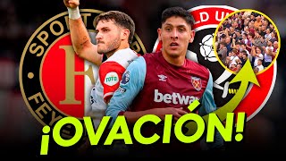 ¡OVACIONAN a ЕDSON ALVАREZ en INGLATERRA 🔴  ЅАNTӀ GӀМÉNEΖ es LIDER GOLEADOR 👏 [upl. by Sorac966]