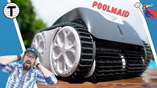 AkkuPoolroboter Poolmaid Plus APP  POOLSANA [upl. by Westleigh]