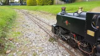 5 inch gauge Speedy at Straven [upl. by Eupheemia564]