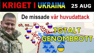 25 Aug KORENOVOFRONTEN KOLLAPSAR Ukrainarna Tränger Djupt In Bakom Ryska Linjer  Kriget i Ukraina [upl. by Akihsal]