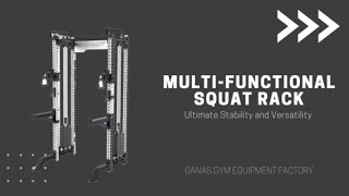 Multifunctional squat rack [upl. by Barker]