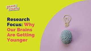 Research Focus Why Our Brains Are Getting Younger w Dr Stephen Badham [upl. by Haduj]