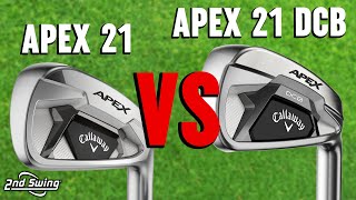 Callaway Apex 21 Irons Review amp Comparison  Apex 21 vs Apex 21 DCB [upl. by Oram992]