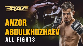 Anzor Abdulkhozhaev BRAVE CF FINISHING MACHINE  All Fights [upl. by Brew]